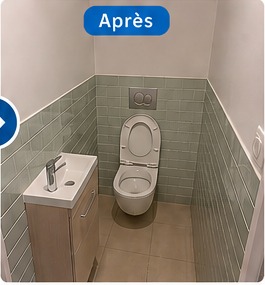 WC après rénovation DGM BATI
